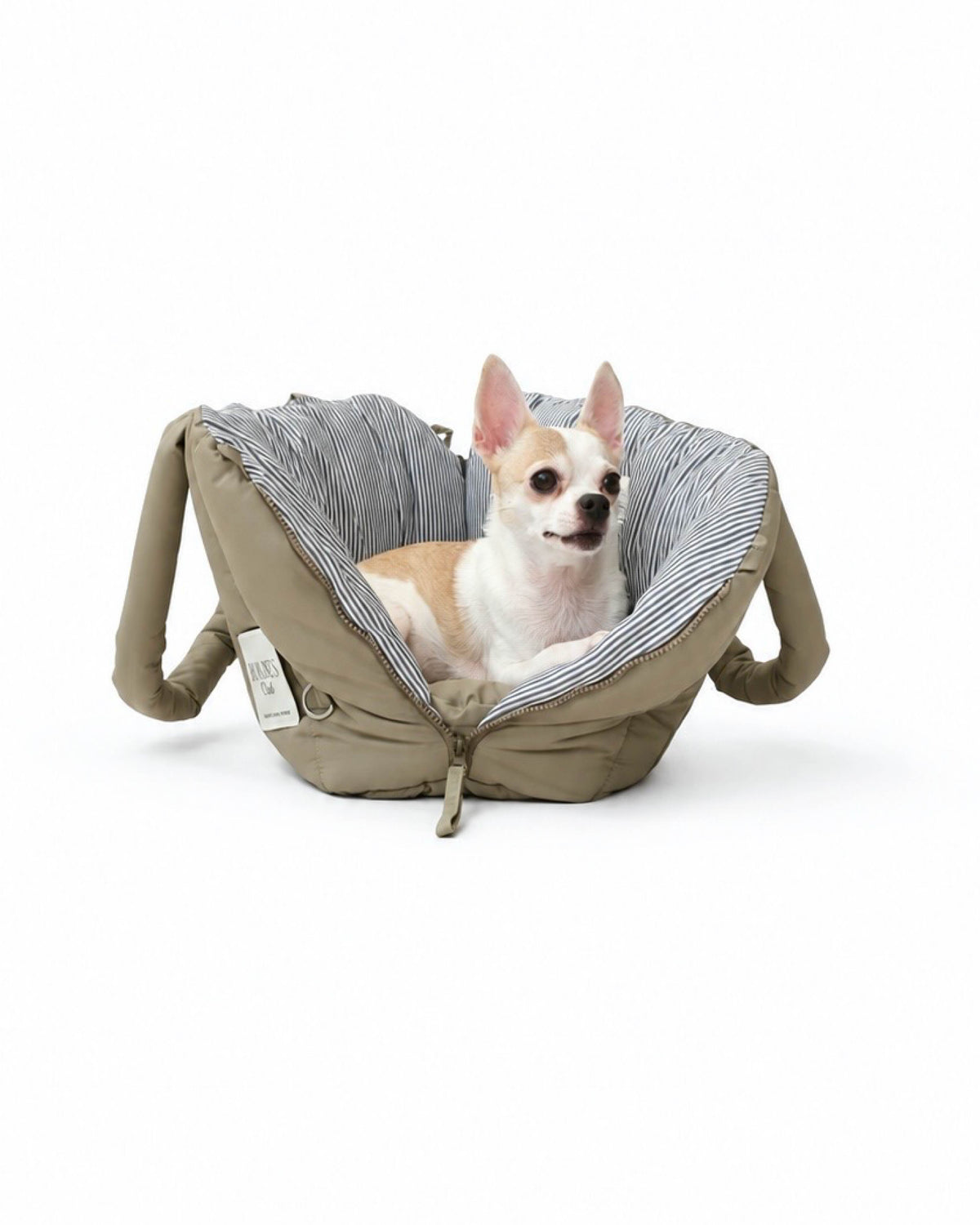 Little Holmes Voyager - Pet Carrier Bag in Olive Green